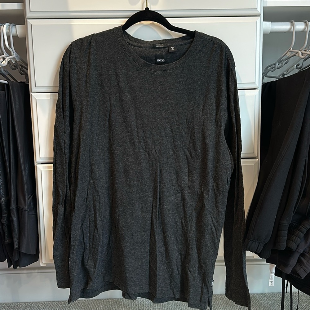 Men’s boss long sleeve t shirt
